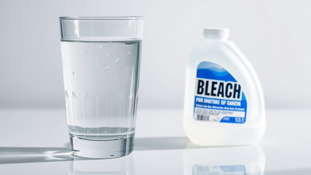 bleach in water debate