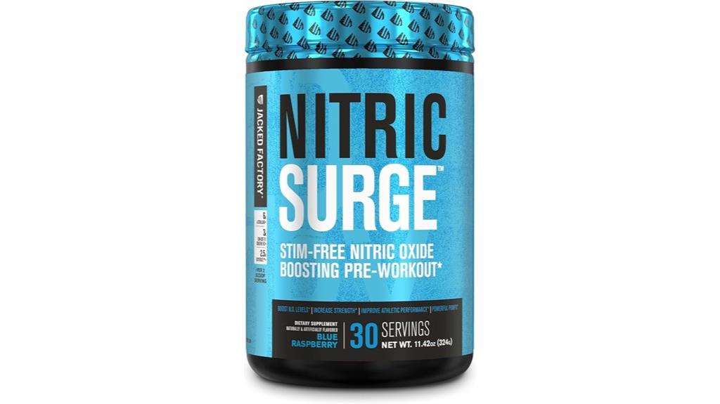 caffeine free pre workout powder