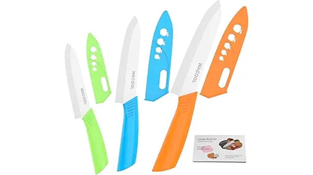 ceramic knife set