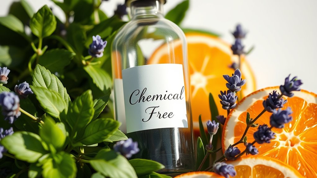 chemical free cosmetics myth