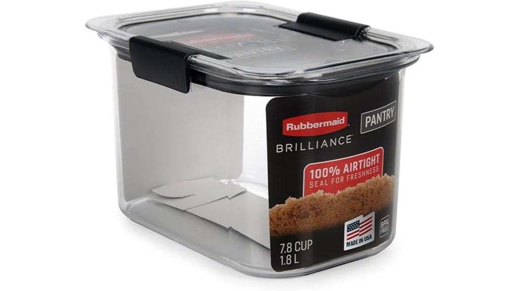 clear durable pantry containers