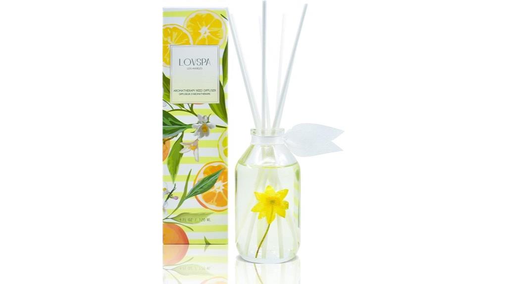 coastal citrus reed diffuser