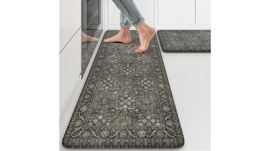 comfortable kitchen mat set
