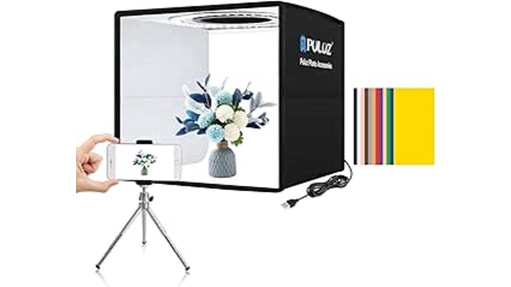 compact product photography studio