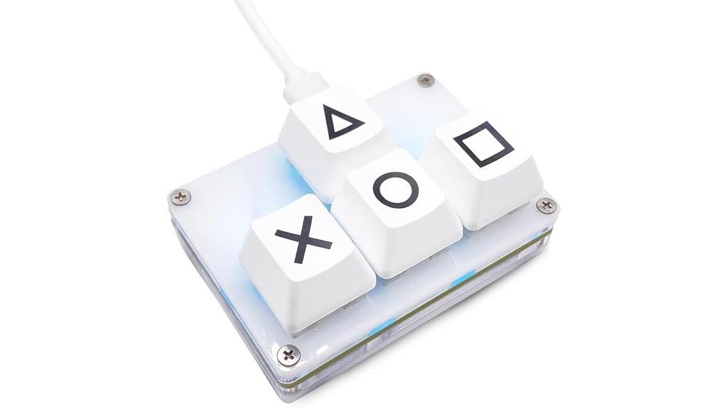 compact programmable gaming keypad
