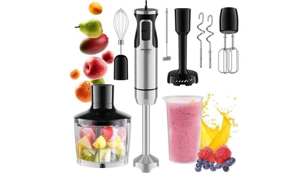 complete immersion blender set