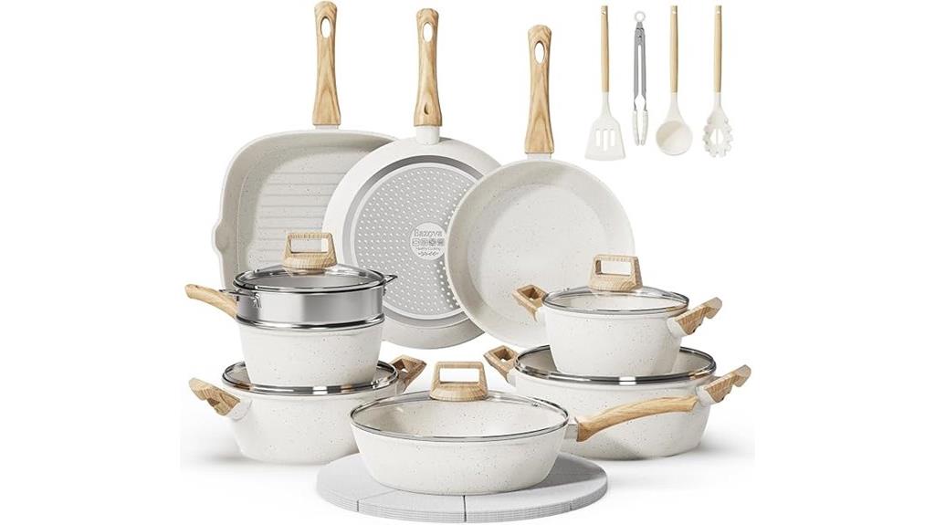 complete non stick cookware set