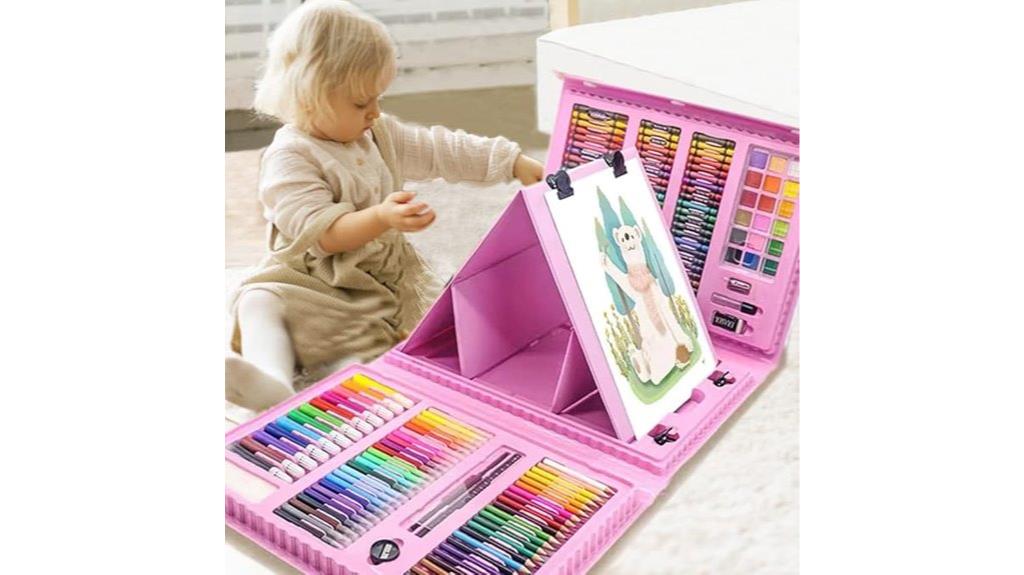 comprehensive art supplies set