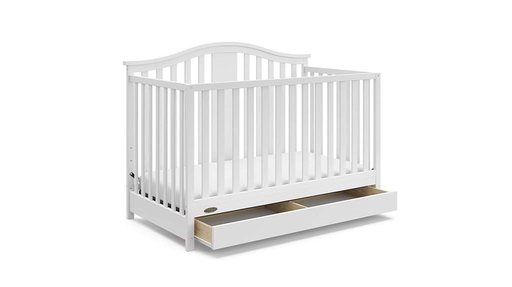 convertible crib with storage