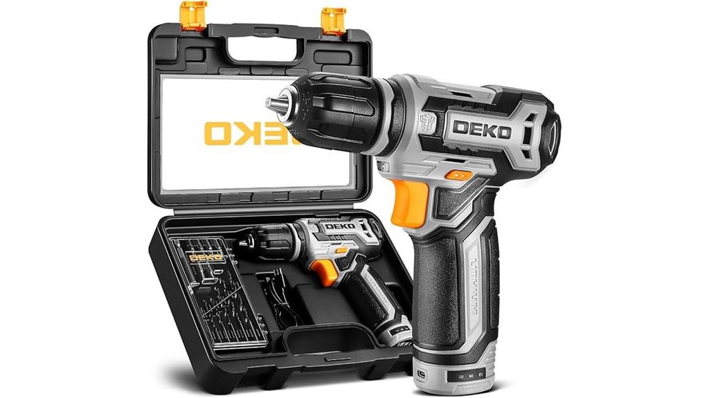cordless drill with accessories