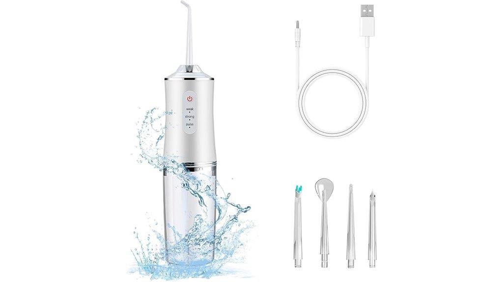 cordless rechargeable water flosser