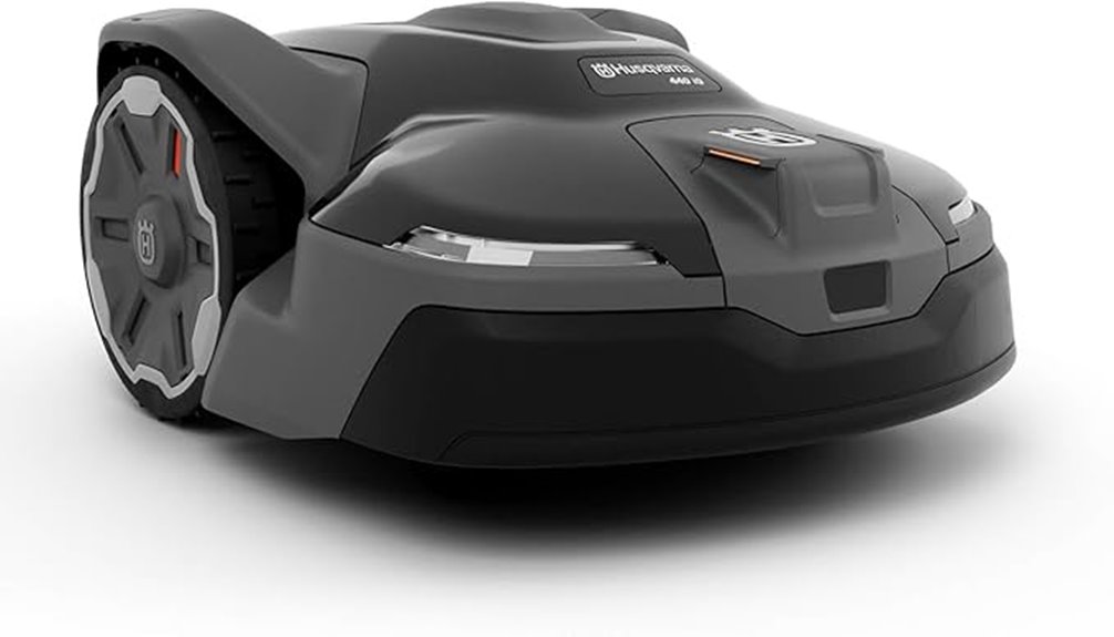 cordless robotic lawn mower