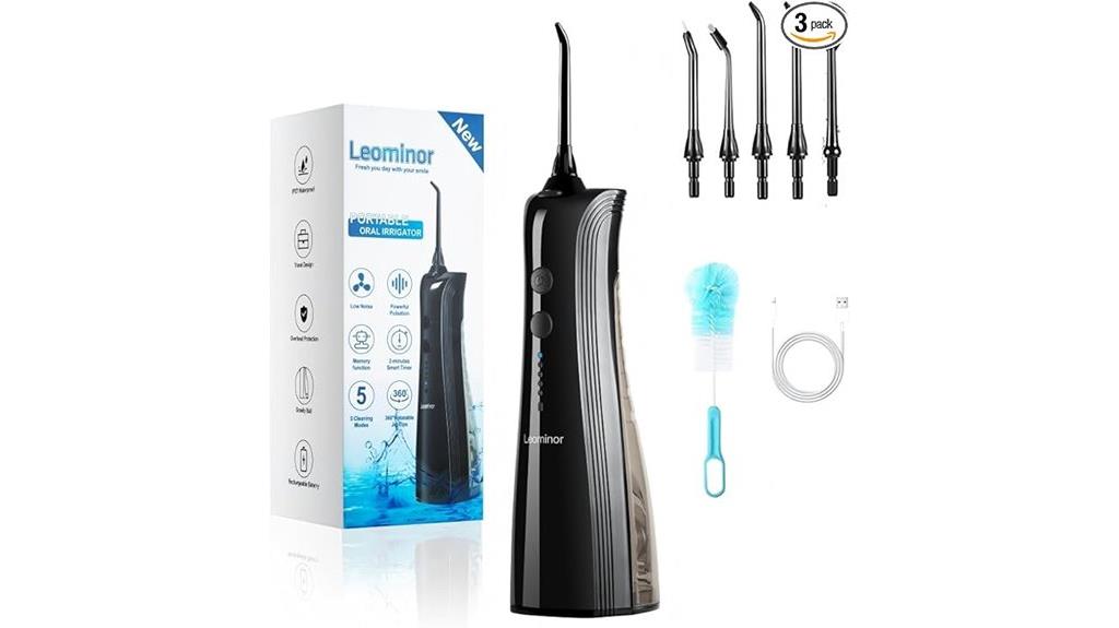 cordless water dental flosser