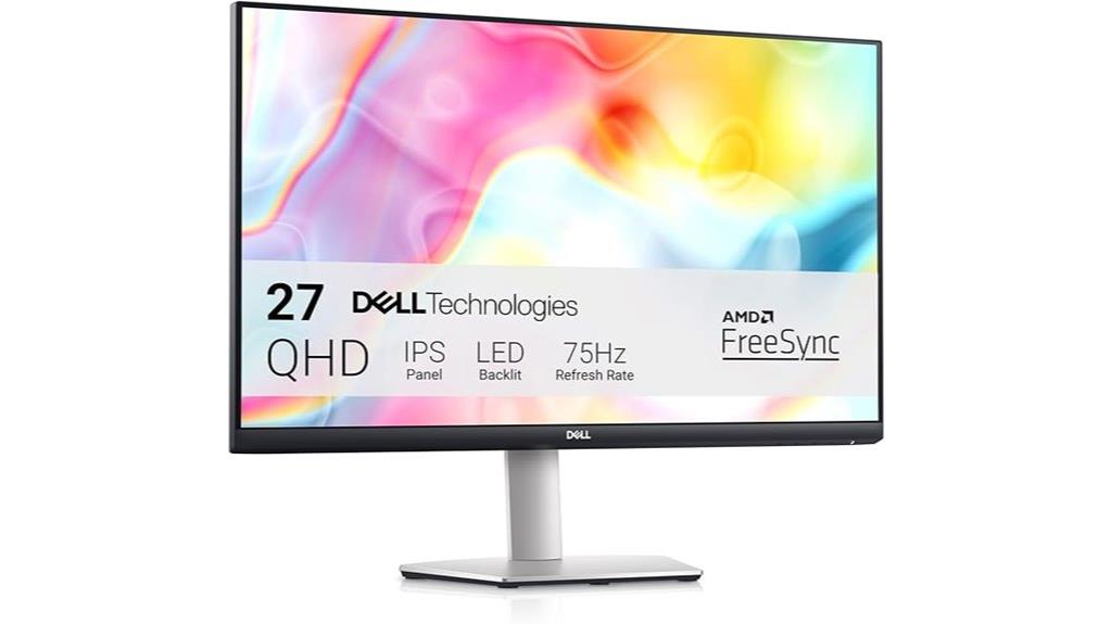 dell 27 inch wqhd monitor