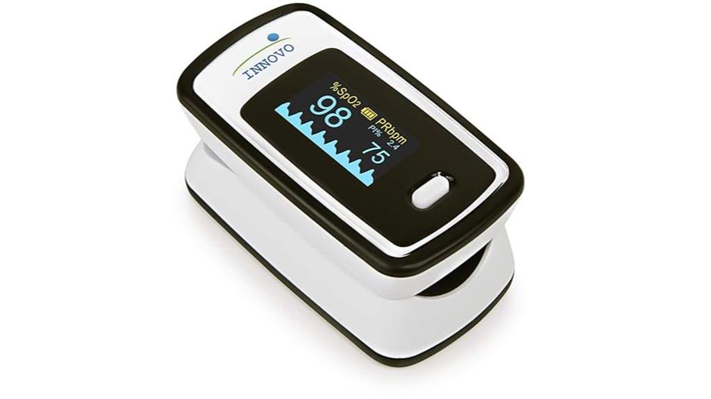deluxe fingertip pulse oximeter