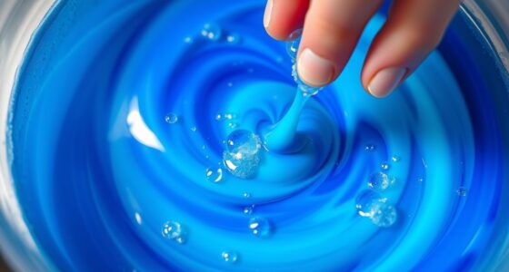 detergent color changing mechanism