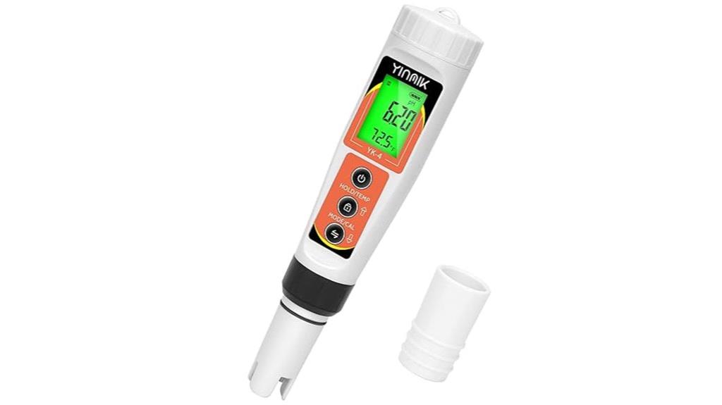 digital 4 in 1 water tester