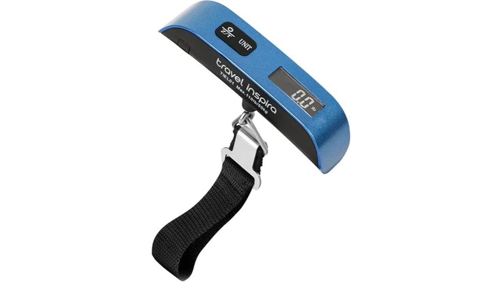 digital luggage scale with battery