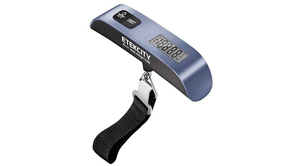 digital luggage scale with sensor