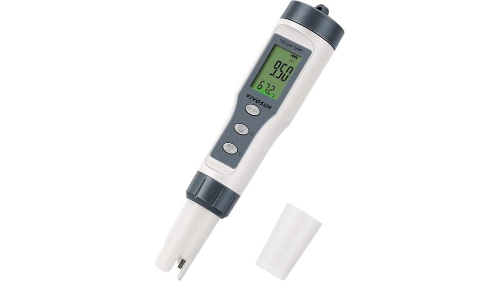 digital ph meter with atc