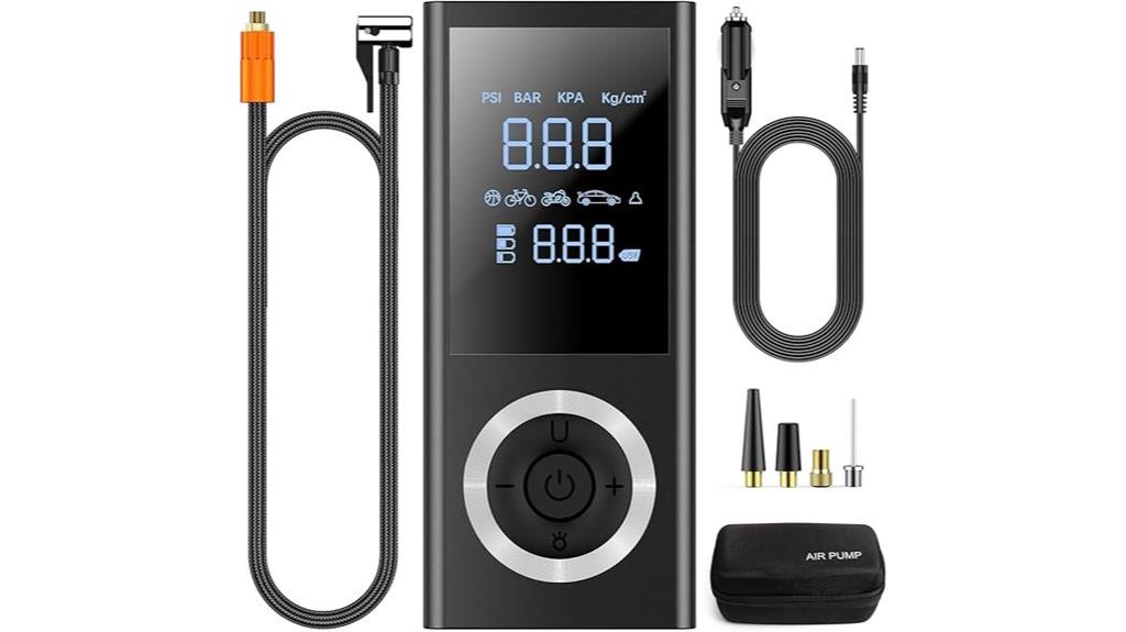 digital pressure gauge inflator