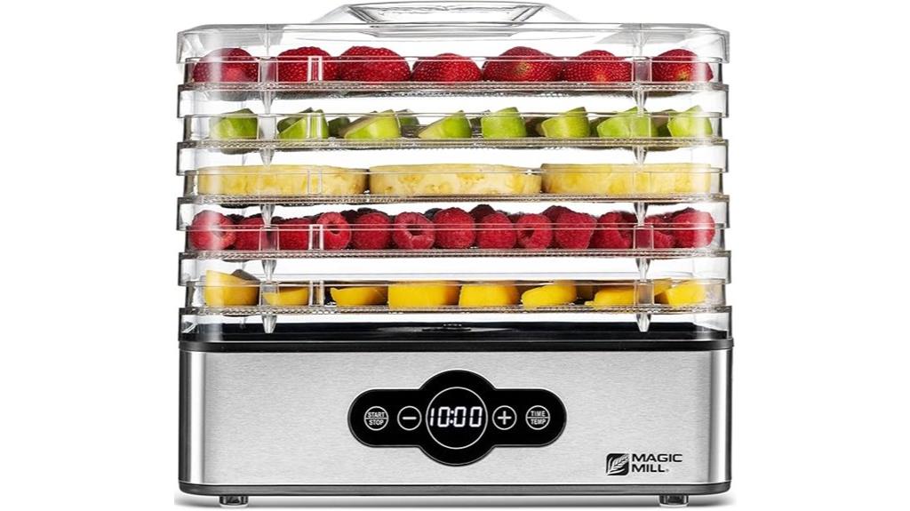 digital stainless steel dehydrator