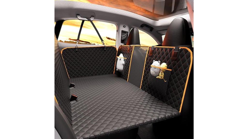 dog back seat extender