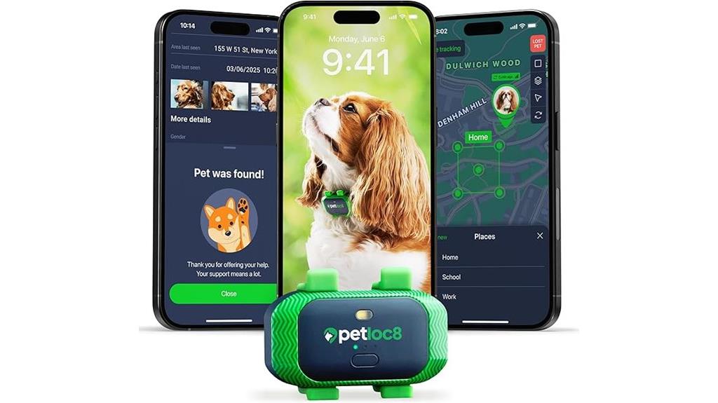 dog gps with alerts