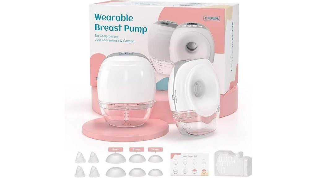 dual portable breast pumps