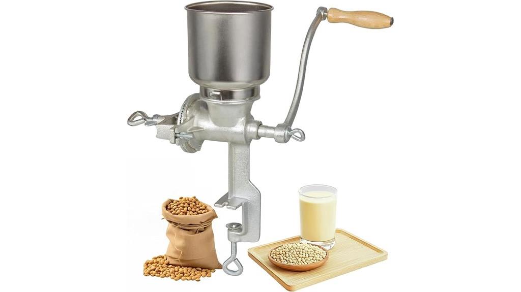 durable cast iron grain mill
