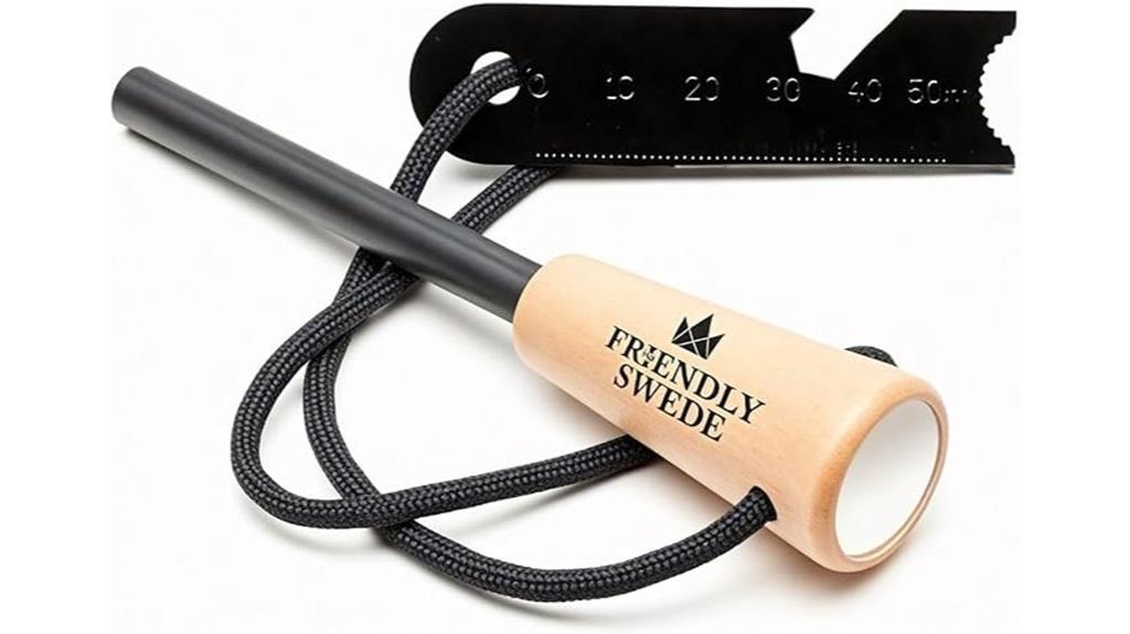 durable ferro rod fire starter