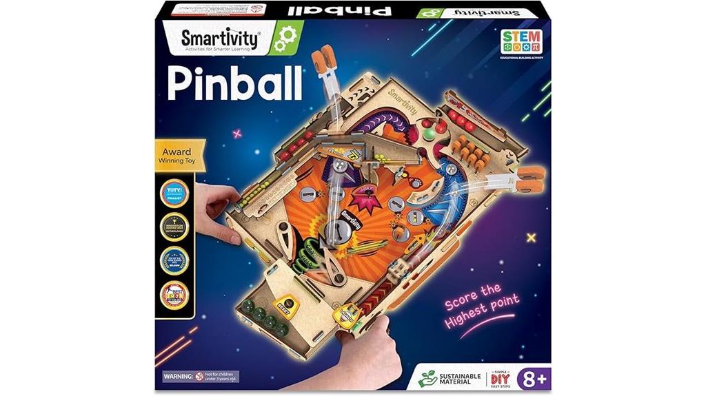 educational diy pinball toy