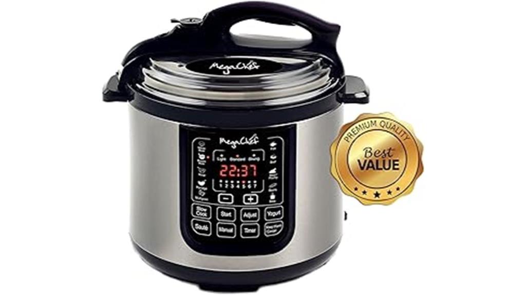 eight quart digital pressure cooker