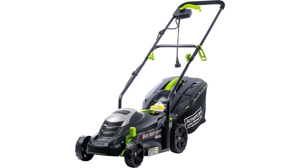 electric 14 inch mower
