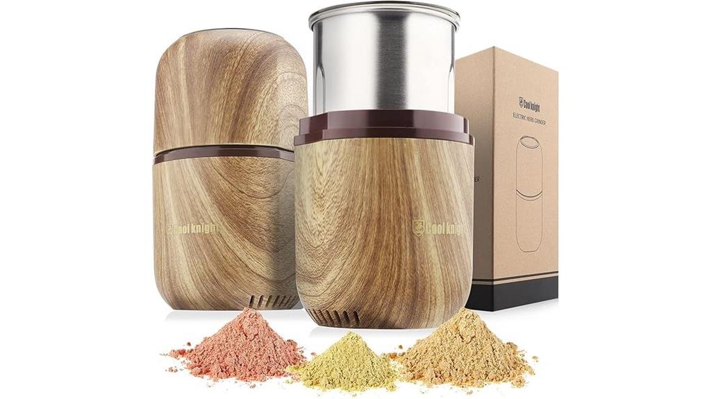 electric herb grinder large capacity