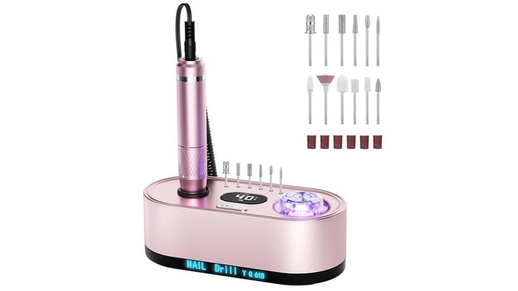 electric nail drill lcd