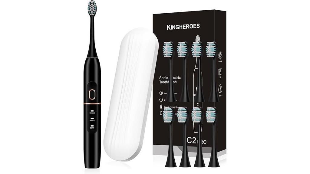 electric toothbrush with accessories