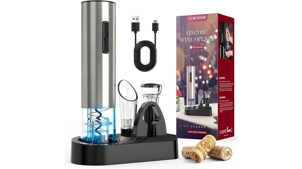 electric wine opener kit