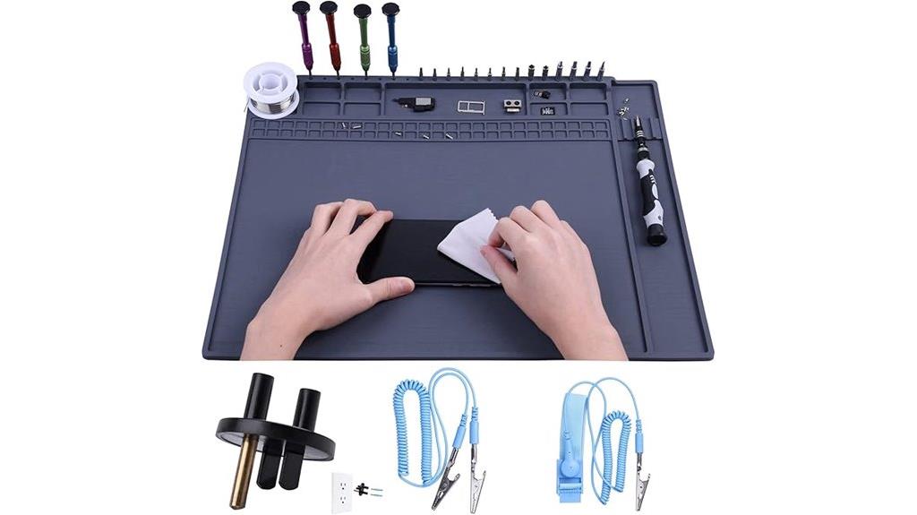 electronics repair anti static mat