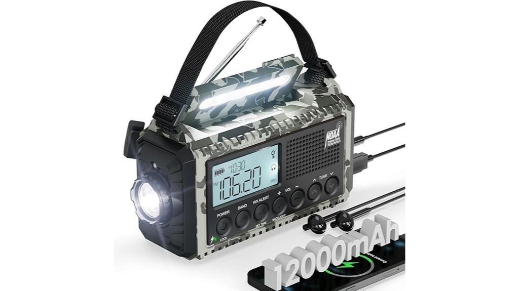 emergency power bank radio