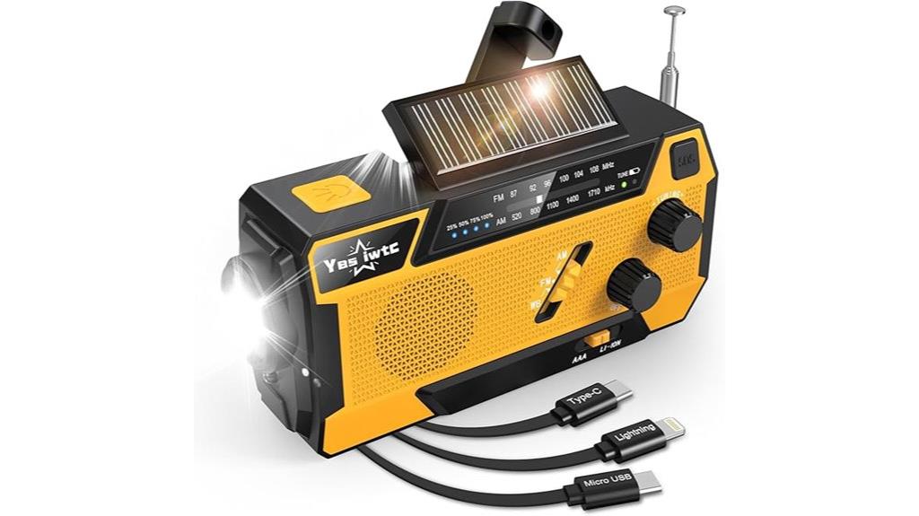 emergency radio with noaa