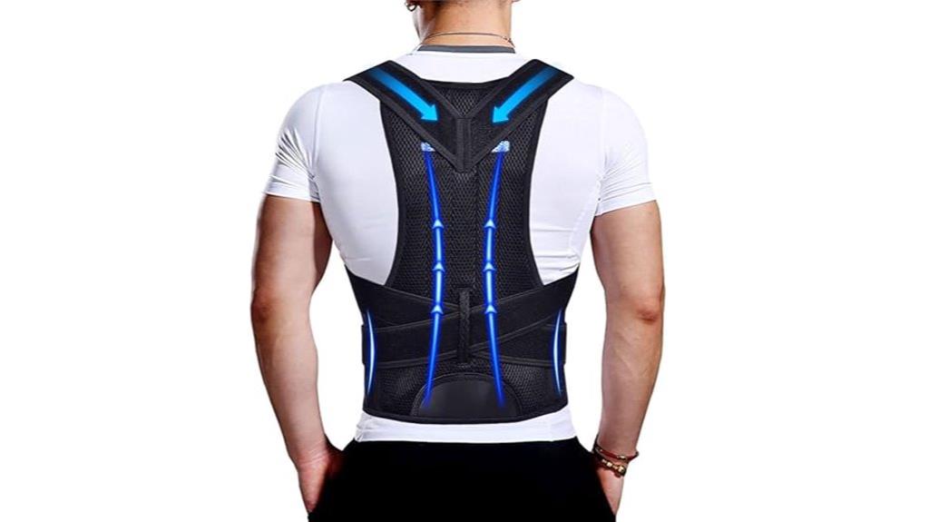 enhanced support back brace