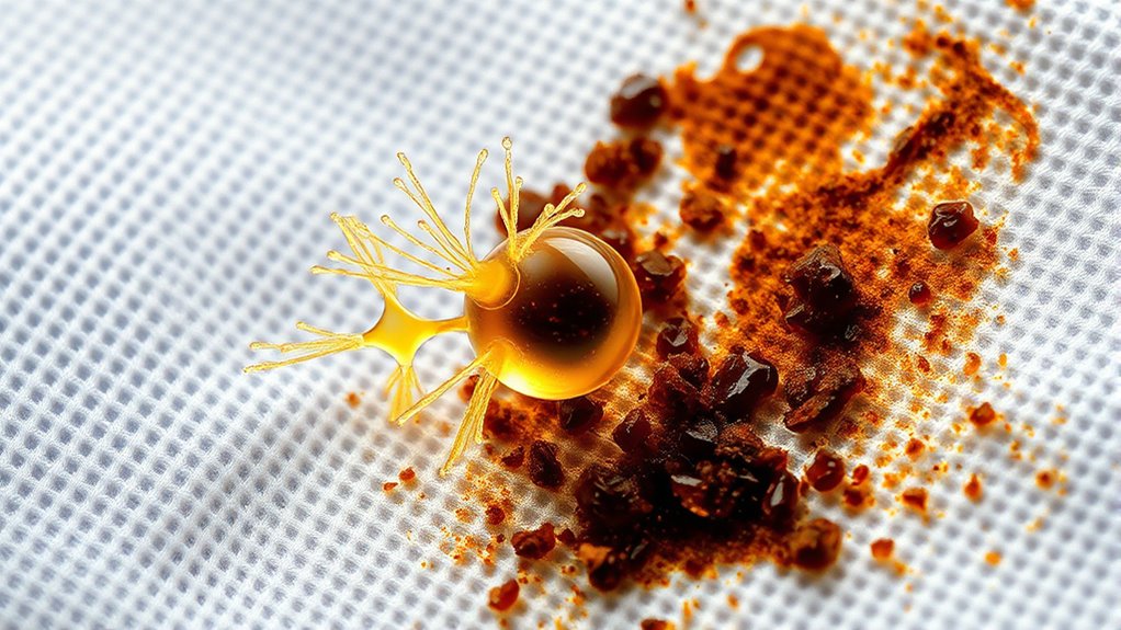 enzymes target specific stains