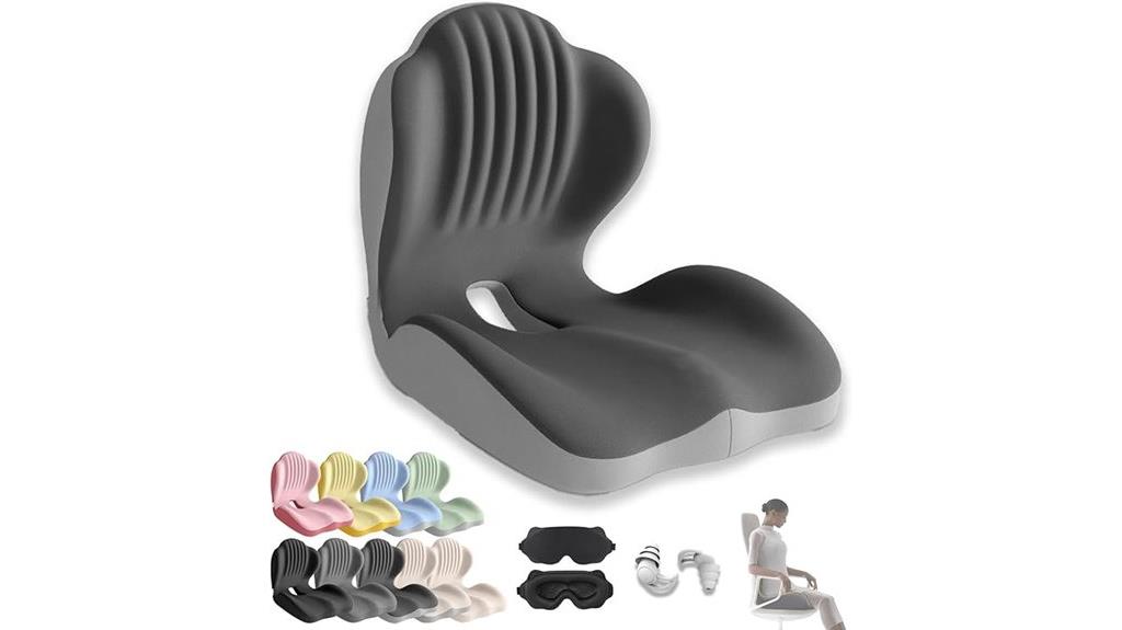 ergonomic memory foam cushion