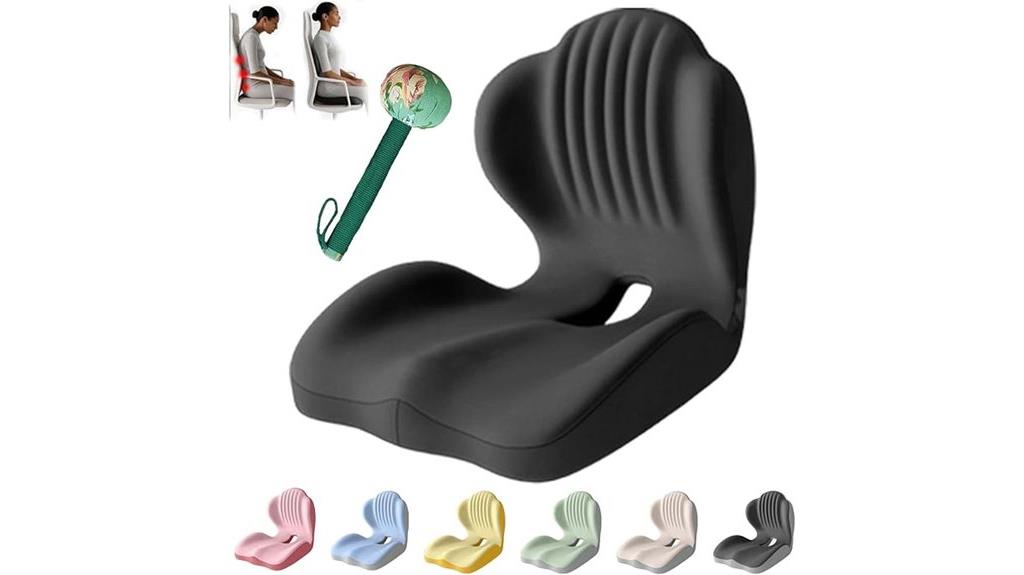 ergonomic memory foam cushion