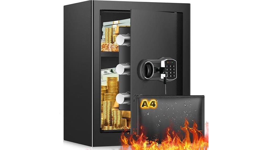 fireproof waterproof digital safe