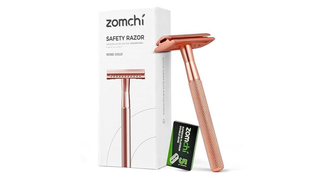 five blade safety razor