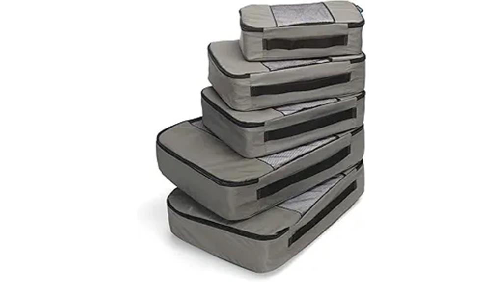 five piece travel organizer