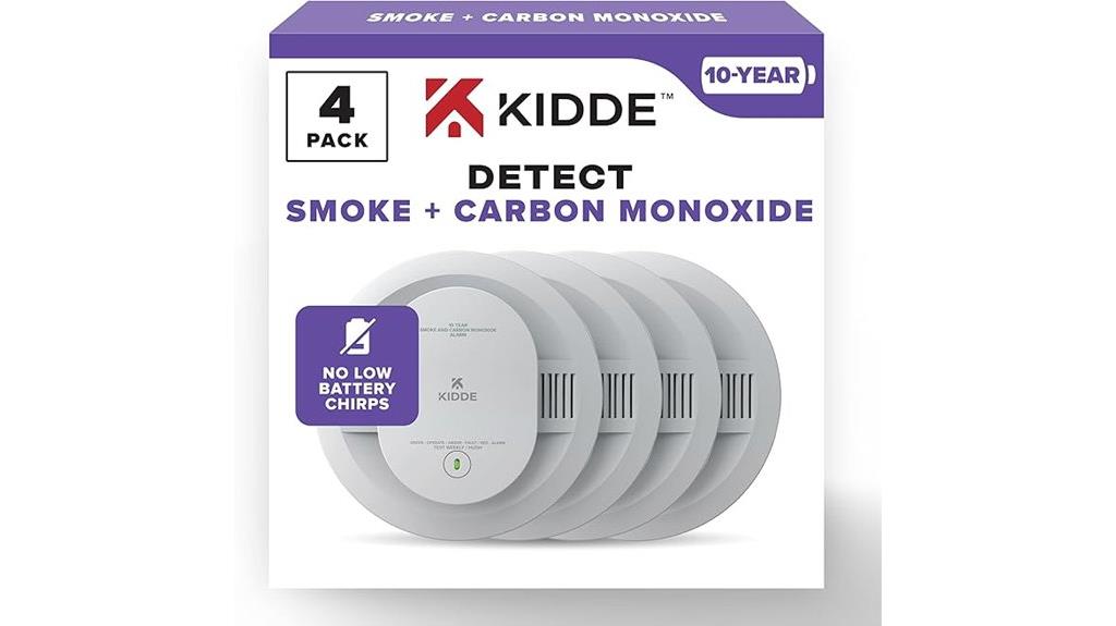 four pack smoke detectors