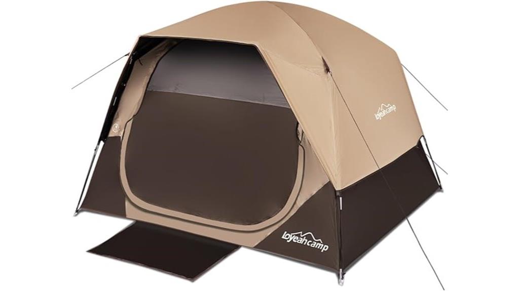 four person waterproof camping tent